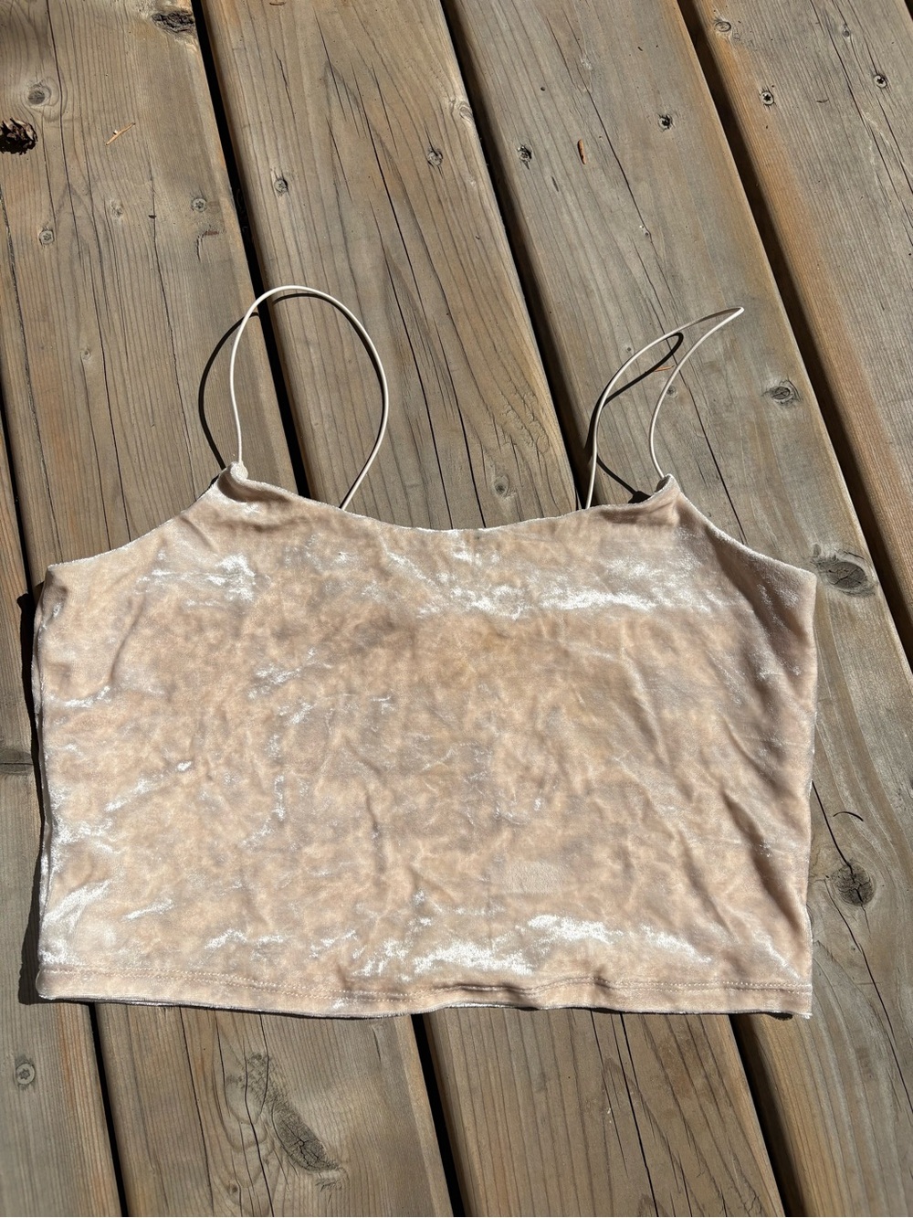 Cropped cami- soft feel